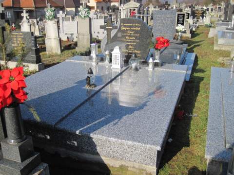 Dvojhrob z materiálu Francúzsky Tarn, Dolné Obdokovce - Ref. č.: