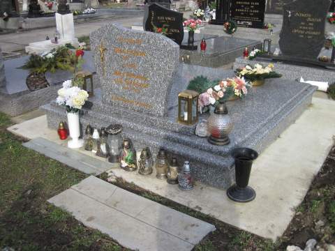 Dvojhrob z materiálu Francúzsky Tarn, Zemné - Ref. č.: