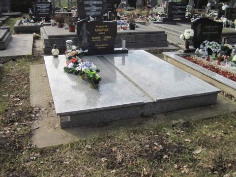 Dvojhrob z materiálu Montain Pink, Selice - Ref. č.: