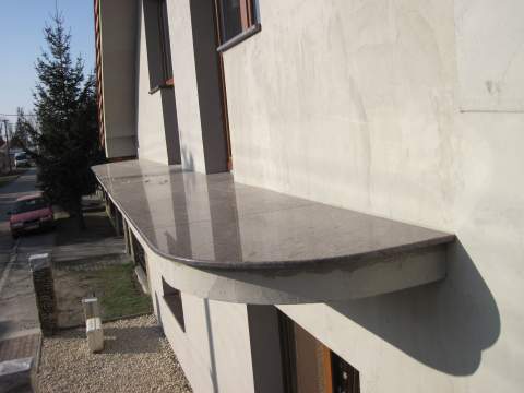 Parapety z materiálu Paradiso bash, Palárikovo - Ref. č.: